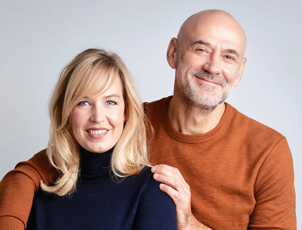 Portraitfoto mit dezenter Hautretusche